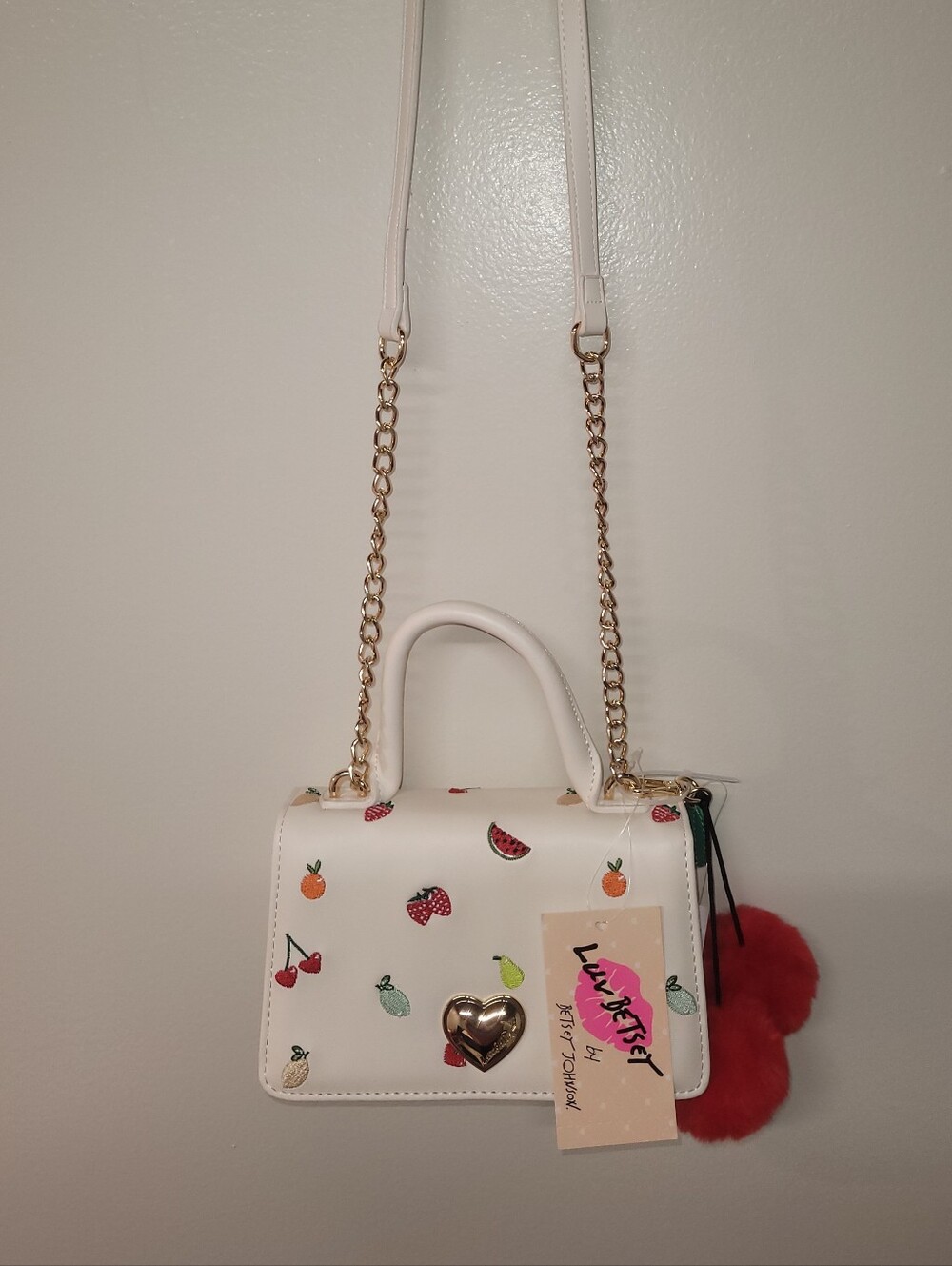 Nwt Betsey Johnson Fruit Crossbody